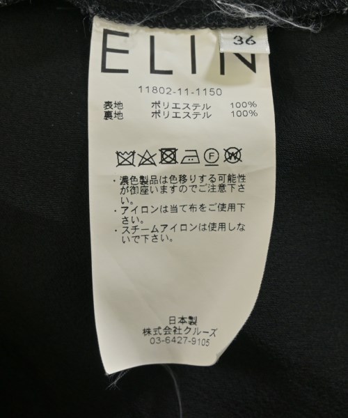 ELIN（エリン）ブラウス 黒 サイズ:36(S位) レディース/2200709639022