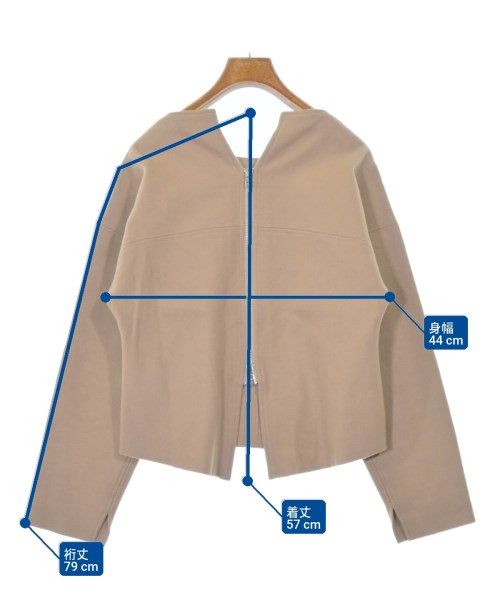 ELIN（エリン）ブラウス 茶 サイズ:36(S位) レディース/2200662792031