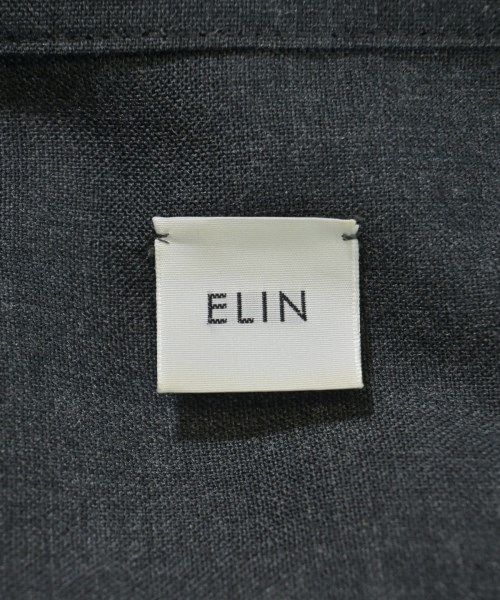 ELIN（エリン）シャツワンピース グレー サイズ:36(S位) レディース/2200660265049
