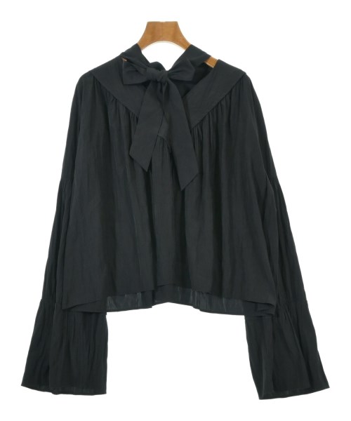 ELIN(エリン)カジュアルシャツ 黒 サイズ:38(M位)/2200663872046