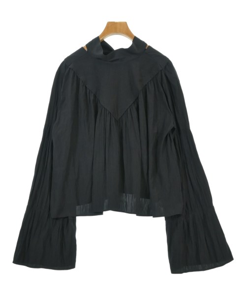 ELIN（エリン）カジュアルシャツ 黒 サイズ:38(M位) レディース/2200663872046