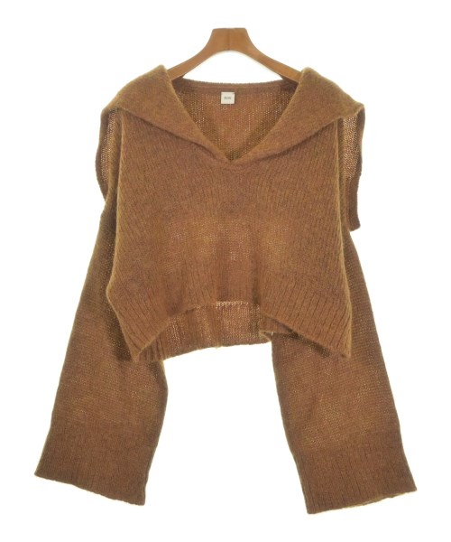 ELIN(エリン)ニット・セーター 茶 サイズ:00(XS位)/2200665481031
