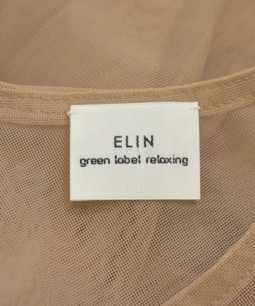 ELIN（エリン）ブラウス 茶 サイズ:F レディース/2200665813023