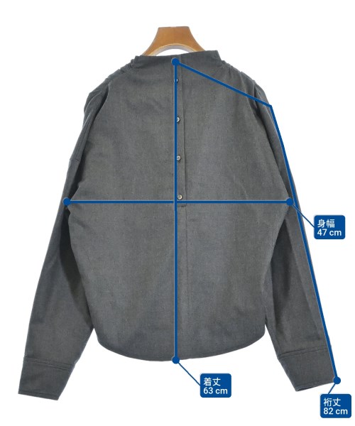 ELIN（エリン）ブラウス グレー サイズ:38(M位) レディース/2200671452070