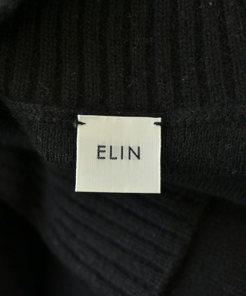 ELIN（エリン）ニット・セーター 黒 サイズ:38(M位) レディース/2200727275110