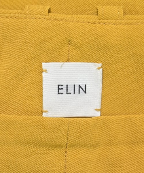 ELIN（エリン）スラックス 黄 サイズ:38(M位) レディース/2200679560050