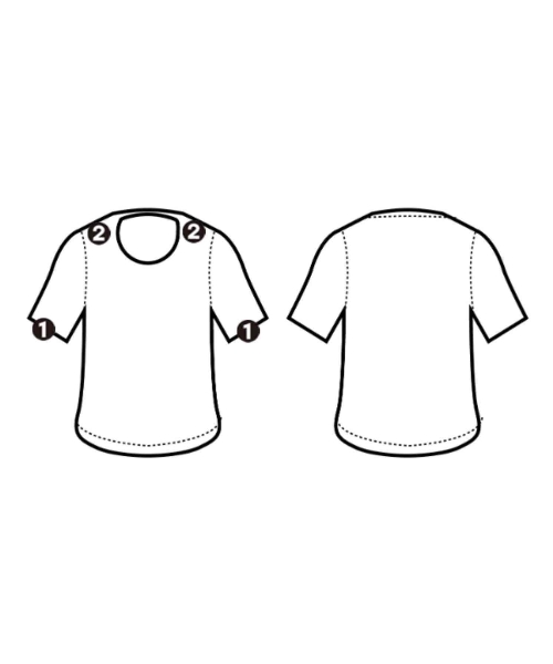 ELIN（エリン）Tシャツ・カットソー 黒 サイズ:38(M位) レディース/2200691365077
