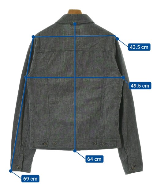 rag&bone/JEAN（ラグアンドボーンジーン）デニムジャケット グレー サイズ:S メンズ/2200513661134