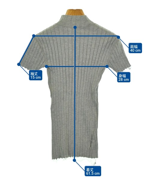 rag&bone/JEAN（ラグアンドボーンジーン）Tシャツ・カットソー グレー サイズ:XS レディース/2200713808667