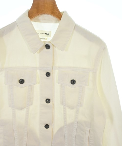 rag&bone/JEAN（ラグアンドボーンジーン）デニムジャケット 白 サイズ:XS レディース/2200686177036