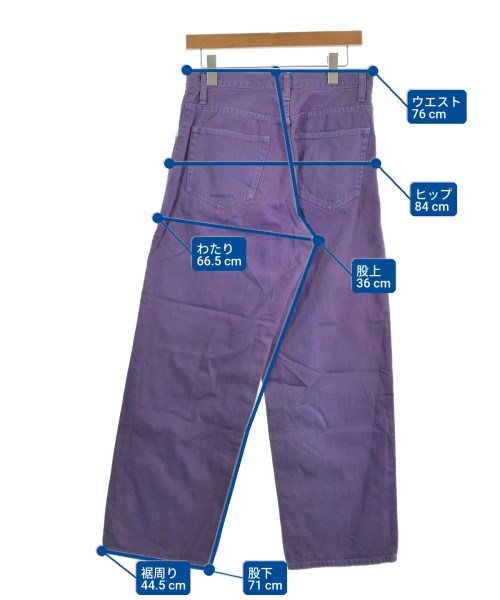 JUN RED（ジュンレッド）デニムパンツ 紫 サイズ:S メンズ/2200614769098