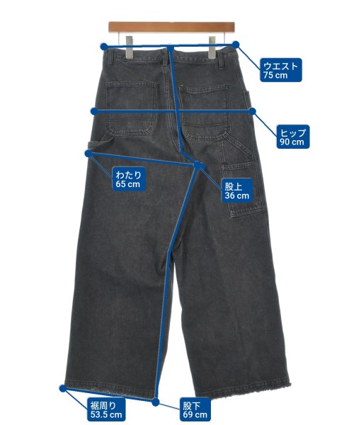 JUN RED（ジュンレッド）デニムパンツ 黒 サイズ:S メンズ/2200629566248