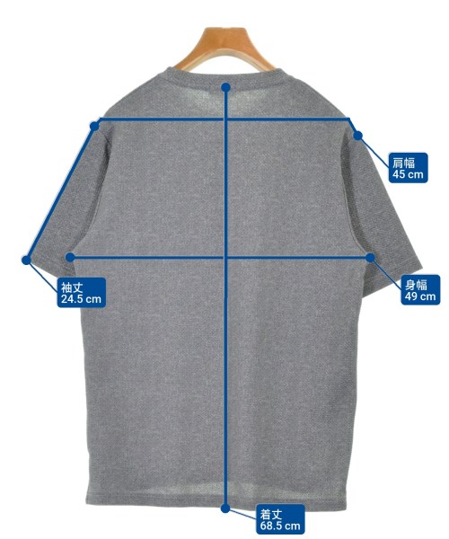 JUN RED（ジュンレッド）Tシャツ・カットソー グレー サイズ:M メンズ/2200614802160
