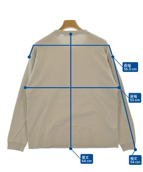 JUN RED（ジュンレッド）Tシャツ・カットソー ベージュ サイズ:M メンズ/2200643776036