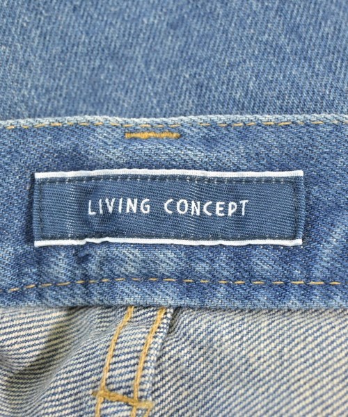 LIVING CONCEPT（リビングコンセプト）デニムパンツ 青 サイズ:0(XS位) レディース/2200612787315