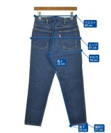 LIVING CONCEPT（リビングコンセプト）デニムパンツ 紺 サイズ:1(S位) レディース/2200605026230