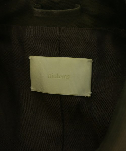 niuhans（ニュアンス）ステンカラーコート 茶 サイズ:1(S位) メンズ/2200619560027