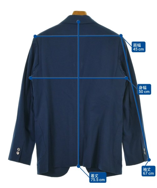 niuhans（ニュアンス）カジュアルジャケット 紺 サイズ:2(M位) メンズ/2200667263024