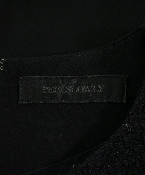 PEELSLOWLY（ピールスローリー）ワンピース 黒 サイズ:36(S位) レディース/2200618673056