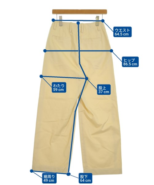 MY（マイ）チノパン ベージュ サイズ:0(XS位) レディース/2200639597041