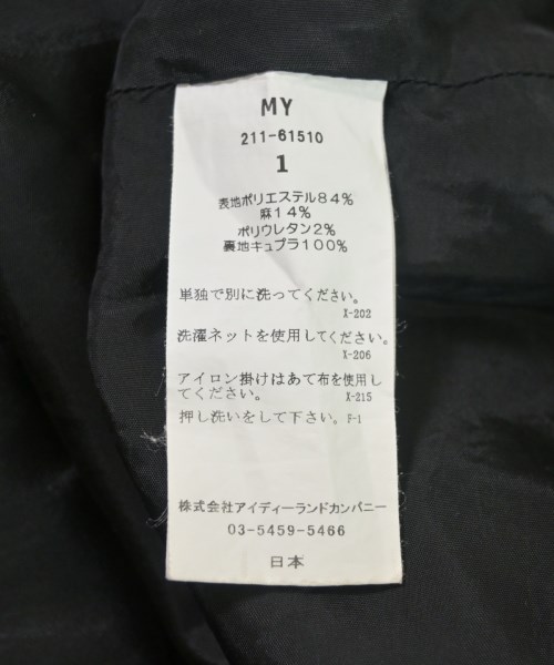 MY（マイ）ワンピース 黒 サイズ:1(S位) レディース/2200647894019