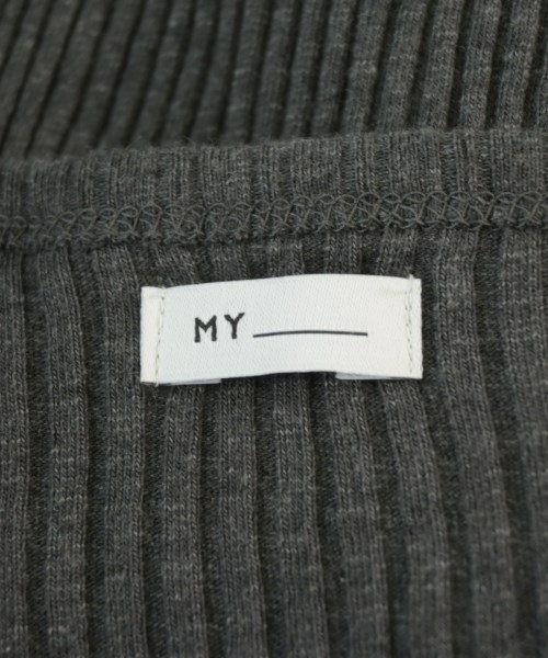 MY（マイ）Tシャツ・カットソー グレー サイズ:1(S位) レディース/2200709050070