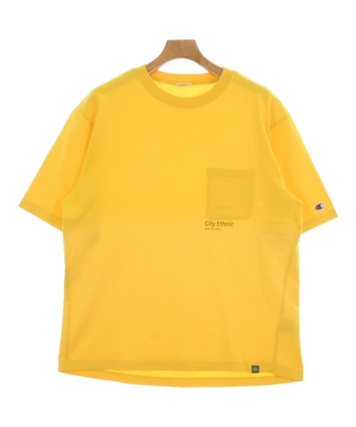 WORK NOT WORK(ワークノットワーク)Tシャツ・カットソー 黄 サイズ:M/2200672320071