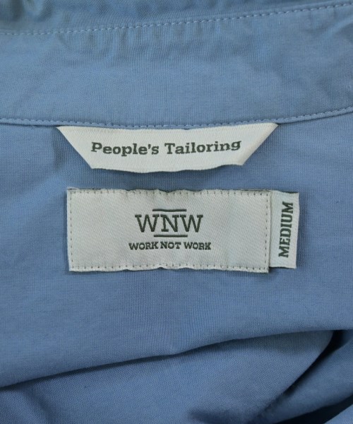 WORK NOT WORK（ワークノットワーク）カジュアルシャツ 青 サイズ:M メンズ/2200688669256