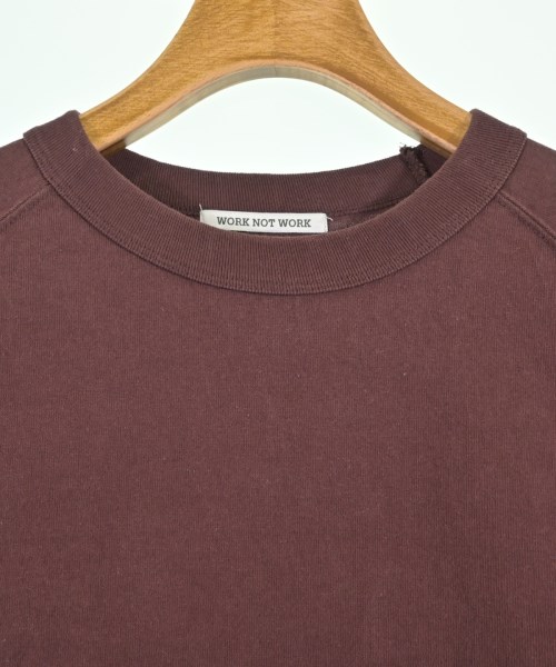 WORK NOT WORK（ワークノットワーク）Tシャツ・カットソー 茶 サイズ:S メンズ/2200697946058