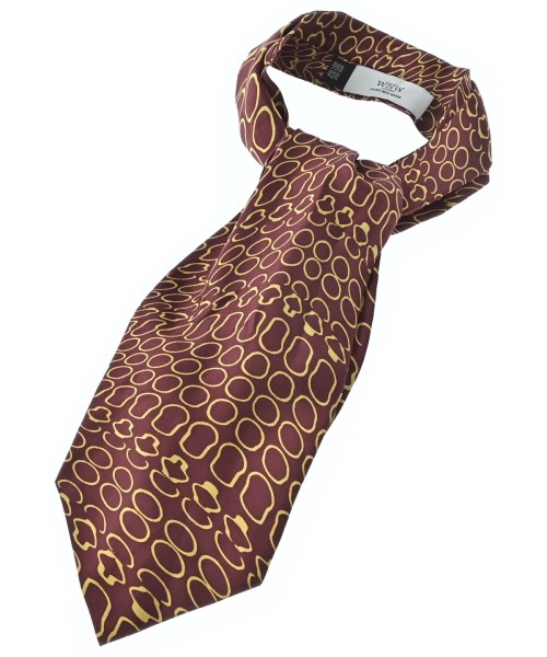 WORK NOT WORK（ワークノットワーク）ネクタイ 赤 サイズ:- メンズ/2200665221170