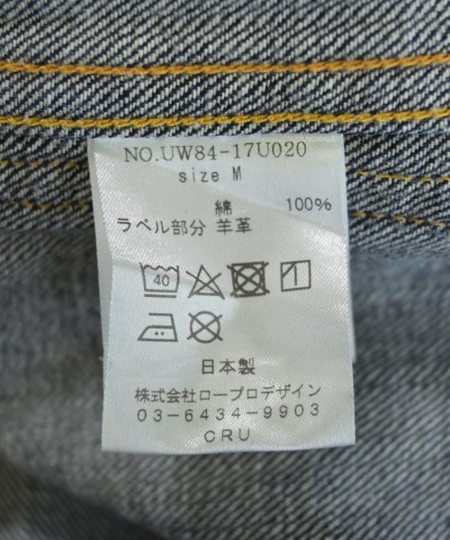 WORK NOT WORK（ワークノットワーク）デニムジャケット 紺 サイズ:M メンズ/2200730130130