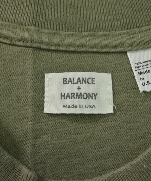 BALANCE&HARMONY（バランスアンドハーモニー）Tシャツ・カットソー カーキ サイズ:L メンズ/2200625452088