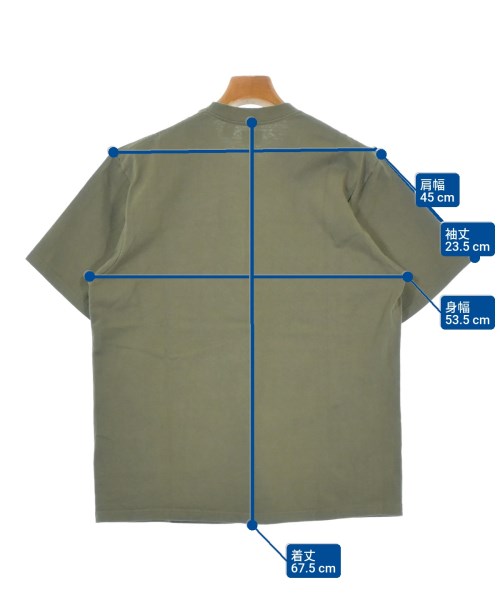 BALANCE&HARMONY（バランスアンドハーモニー）Tシャツ・カットソー カーキ サイズ:L メンズ/2200678140178