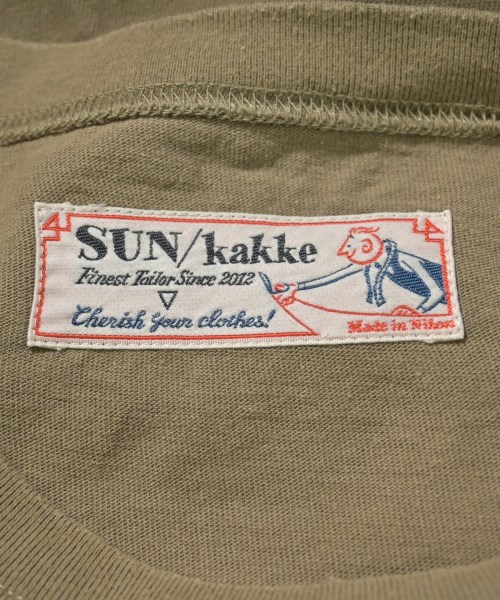 SUN/kakke（サンカッケー）Tシャツ・カットソー カーキ サイズ:M メンズ/2200622943299