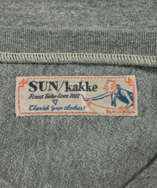 SUN/kakke（サンカッケー）Tシャツ・カットソー グレー サイズ:S メンズ/2200612077584