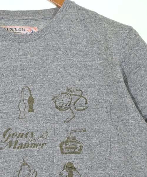 SUN/kakke（サンカッケー）Tシャツ・カットソー グレー サイズ:S メンズ/2200657132859
