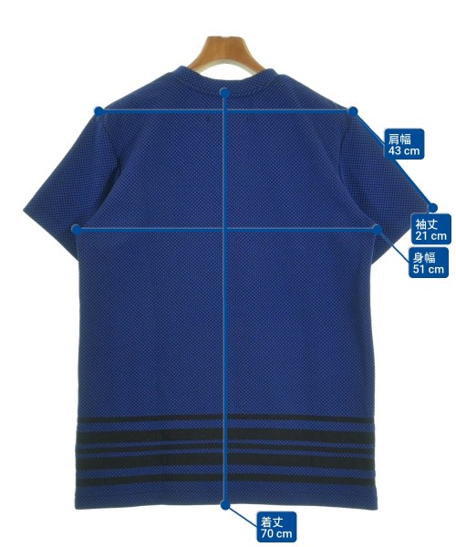 PUBLIC SCHOOL（パブリックスクール）Tシャツ・カットソー 青 サイズ:XS メンズ/2200621094138