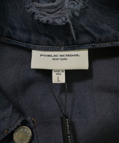 PUBLIC SCHOOL（パブリックスクール）デニムジャケット 青 サイズ:L メンズ/2200655206040