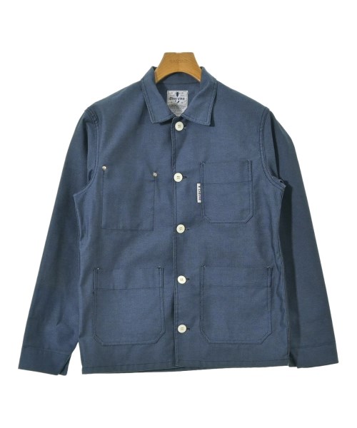 CHEVRE(シェーブル)カバーオール 青 サイズ:S/2200672358036