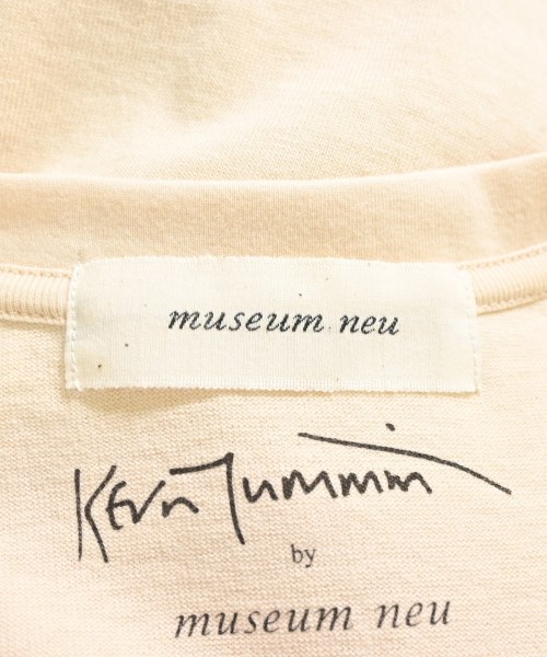 museum neu（ミュージアムニュー）Tシャツ・カットソー ベージュ サイズ:F レディース/2200714501123