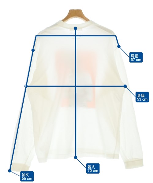 museum neu（ミュージアムニュー）Tシャツ・カットソー 白 サイズ:XL メンズ/2200735361041