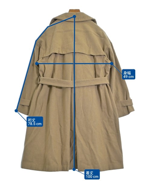 so far（ソーファー）チェスターコート ベージュ サイズ:F レディース/2200639421018