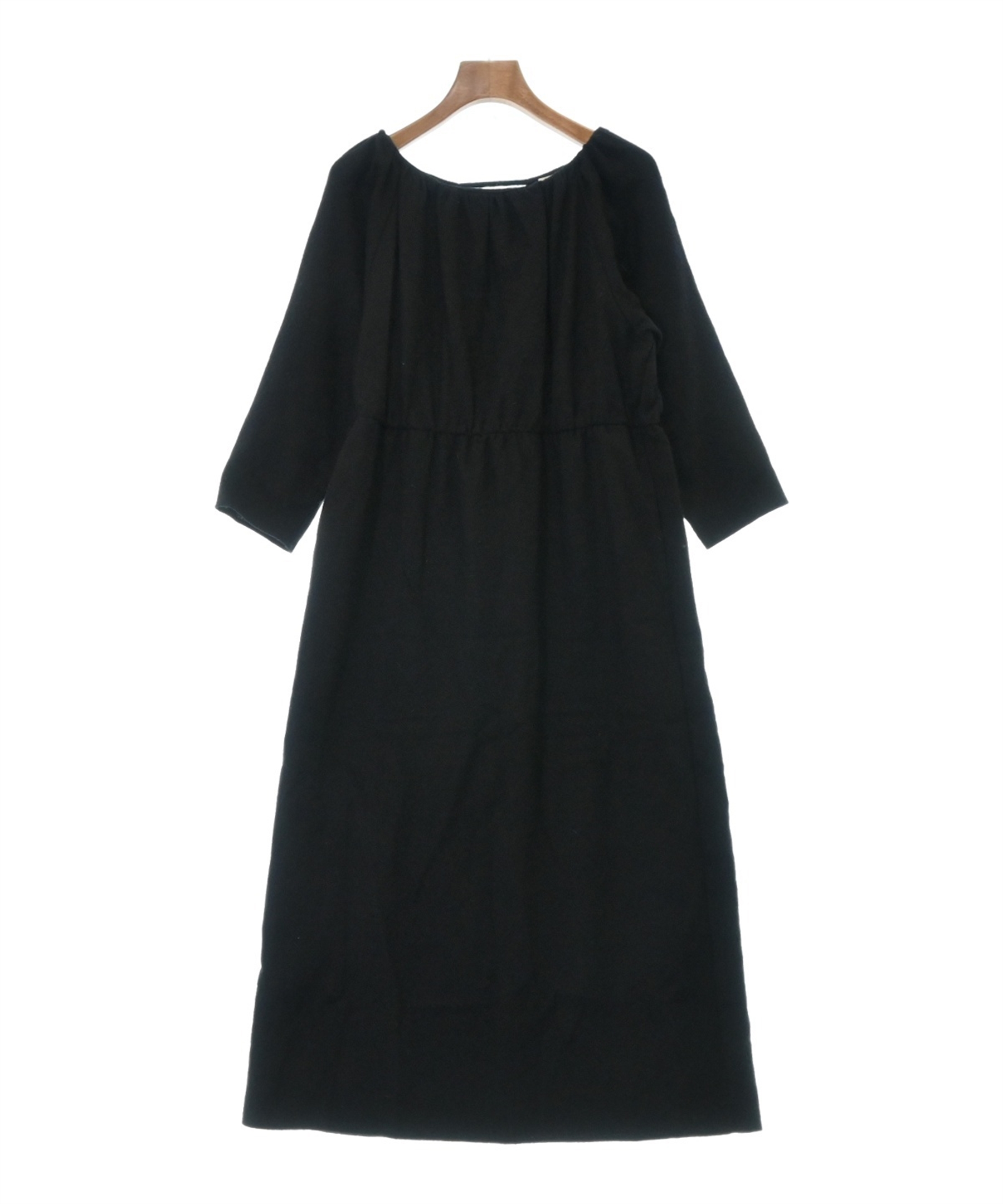 6(ROKU)（ロク）ワンピース 黒 サイズ:36(S位) レディース