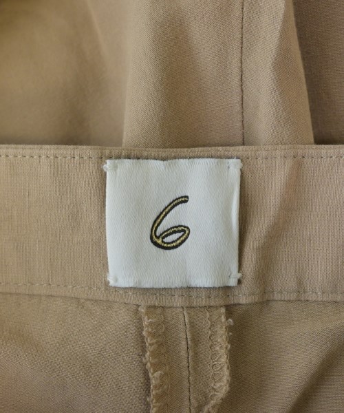 6(ROKU)（ロク）その他 ベージュ サイズ:36(S位) レディース/2200635486059