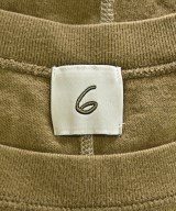 6(ROKU)（ロク）Tシャツ・カットソー 茶 サイズ:F レディース/2200635486073