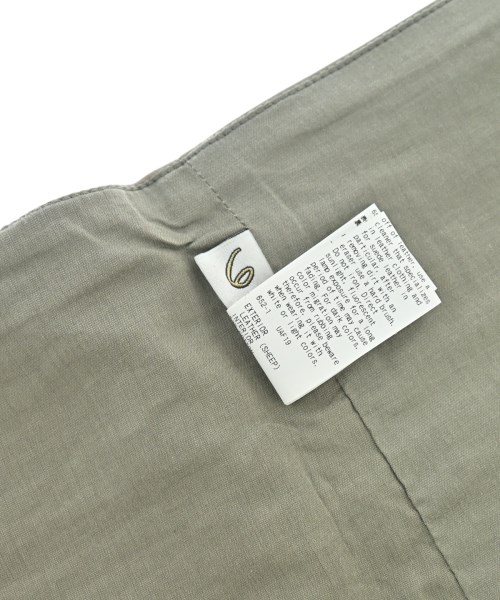 6(ROKU)（ロク）バンダナ・スカーフ カーキ サイズ:- レディース/2200636109124