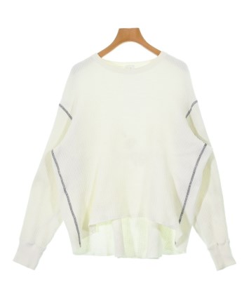 6(ROKU)（ロク）Tシャツ・カットソー 白 サイズ:F レディース