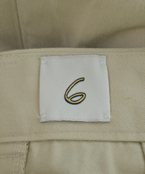 6(ROKU)（ロク）その他 ベージュ サイズ:36(S位) レディース/2200621291049