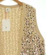 6(ROKU)（ロク）ベスト ベージュ サイズ:F レディース/2200637555074