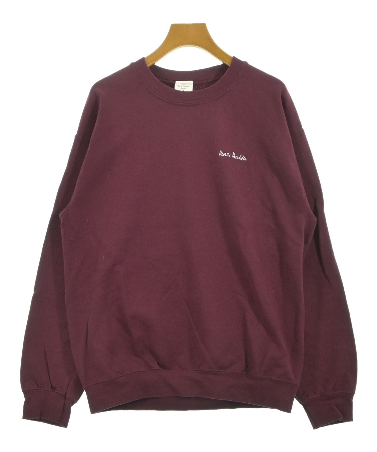 6(ROKU)（ロク）スウェット 赤 サイズ:M レディース/2200637555098